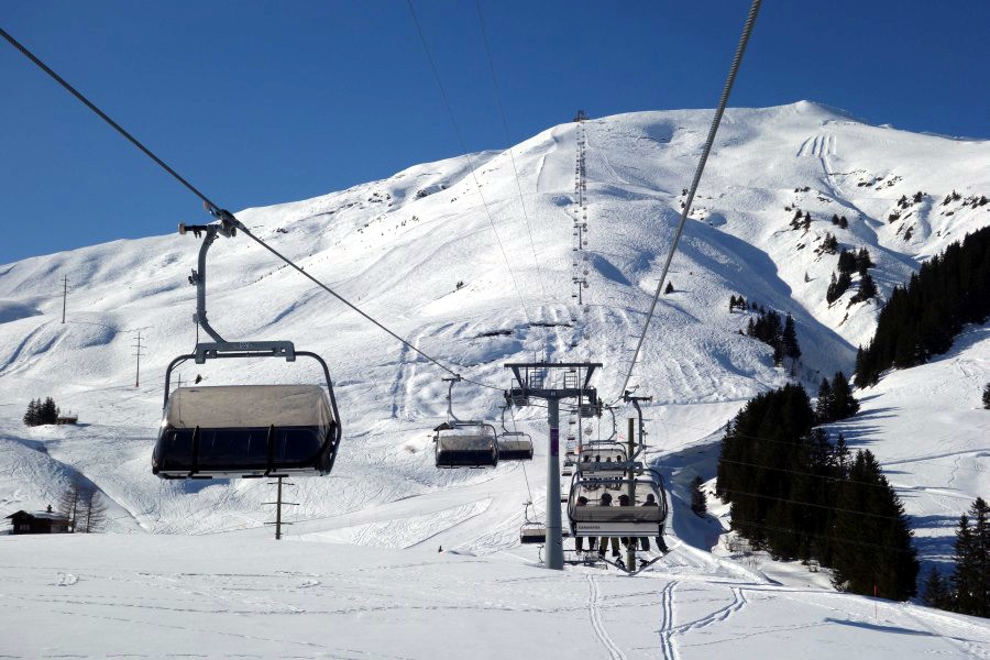 Sesselbahn Geils-Laveygrat, März 2013