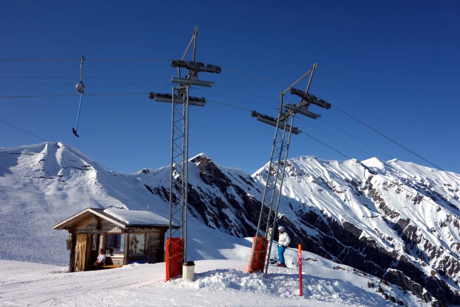 Schlepplift Sandige Böden-Stand, März 2013