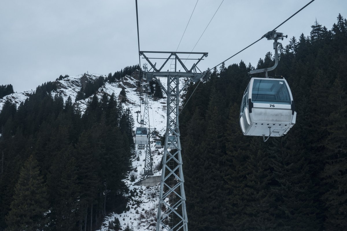 Kabinenbahn Bergläger-Sillerenbühl, Dezember 2022