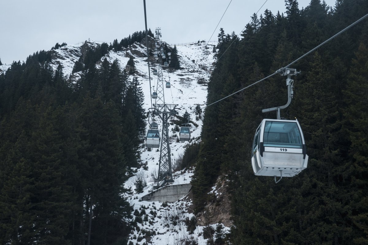 Kabinenbahn Bergläger-Sillerenbühl, Dezember 2022