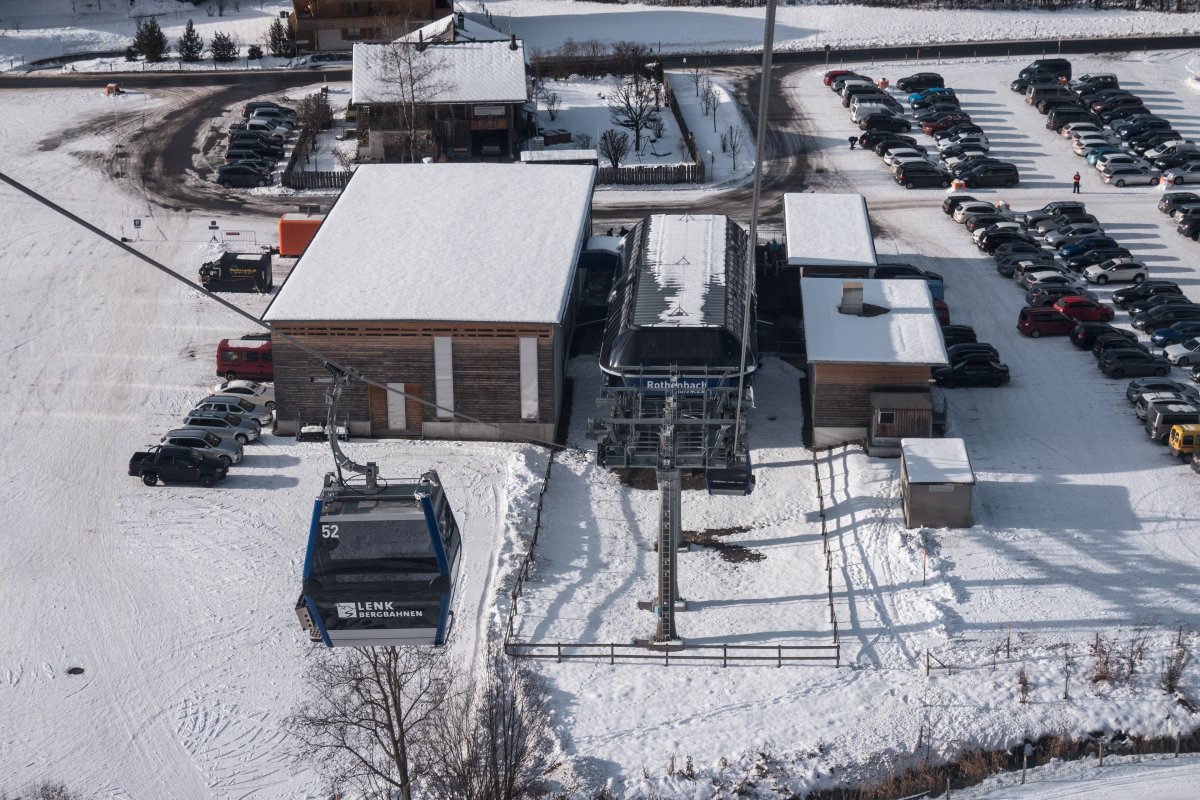 Kabinenbahn Lenk-Rothenbach-Metsch, Dezember 2022