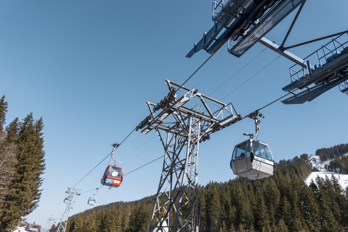 Kabinenbahn Oey-Eselmoos-Bergläger, März 2026