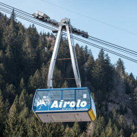 Luftseilbahn Airolo-Pesciüm, März 2023