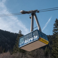 Luftseilbahn Airolo-Pesciüm, März 2023