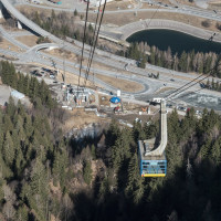Luftseilbahn Airolo-Pesciüm, März 2023