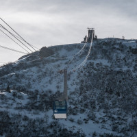 Luftseilbahn Pesciüm-Sasso della Boggia, März 2023