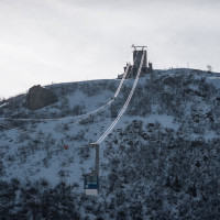 Luftseilbahn Pesciüm-Sasso della Boggia, März 2023