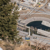 Luftseilbahn Airolo-Pesciüm, März 2023