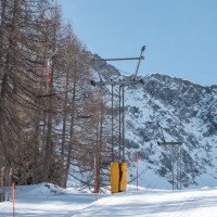 Schlepplift Pesciüm-Comascnè, März 2023