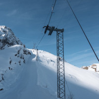 Schlepplift Pesciüm-Comascnè, März 2023