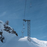 Schlepplift Pesciüm-Comascnè, März 2023