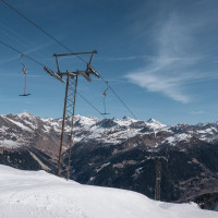 Schlepplift Pesciüm-Comascnè, März 2023