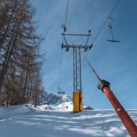 Schlepplift Pesciüm-Comascnè, März 2023