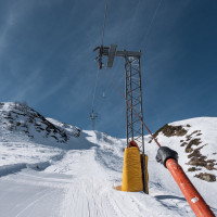 Schlepplift Pesciüm-Comascnè, März 2023