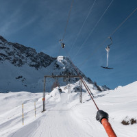 Schlepplift Pesciüm-Comascnè, März 2023