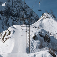 Schlepplift Pesciüm-Comascnè, März 2023