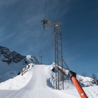 Schlepplift Pesciüm-Comascnè, März 2023