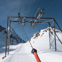 Schlepplift Pesciüm-Comascnè, März 2023