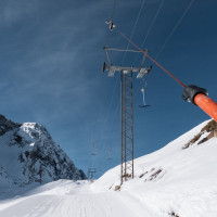 Schlepplift Pesciüm-Comascnè, März 2023