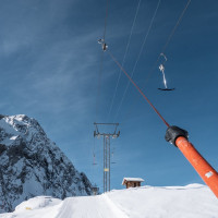 Schlepplift Pesciüm-Comascnè, März 2023