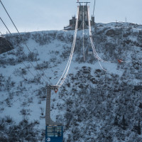 Luftseilbahn Pesciüm-Sasso della Boggia, März 2023