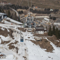 Luftseilbahn Pesciüm-Sasso della Boggia, März 2023