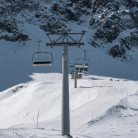 Sesselbahn Ravina-Varozzei, März 2023