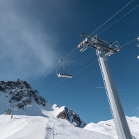 Sesselbahn Ravina-Varozzei, März 2023