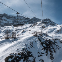 Sesselbahn Ravina-Varozzei, März 2023