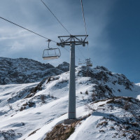 Sesselbahn Ravina-Varozzei, März 2023