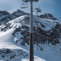 Sesselbahn Ravina-Varozzei, März 2023