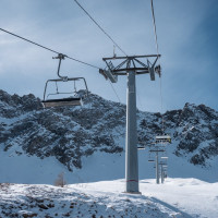 Sesselbahn Ravina-Varozzei, März 2023