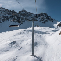 Sesselbahn Ravina-Varozzei, März 2023