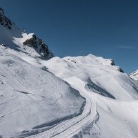 Sesselbahn Ravina-Varozzei, März 2023