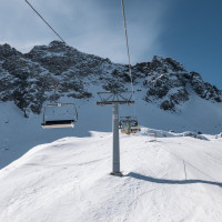 Sesselbahn Ravina-Varozzei, März 2023