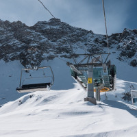 Sesselbahn Ravina-Varozzei, März 2023
