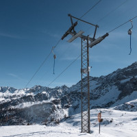 Schlepplift Ravina-Cassinello, März 2023