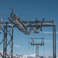 Schlepplift Ravina-Cassinello, März 2023