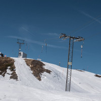 Schlepplift Ravina-Cassinello, März 2023