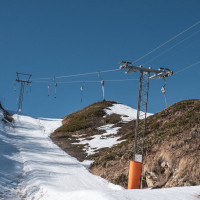 Schlepplift Ravina-Cassinello, März 2023