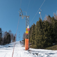 Schlepplift Ravina-Cassinello, März 2023