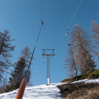 Schlepplift Ravina-Cassinello, März 2023