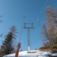 Schlepplift Ravina-Cassinello, März 2023