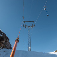 Schlepplift Ravina-Cassinello, März 2023