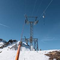Schlepplift Ravina-Cassinello, März 2023