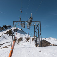 Schlepplift Ravina-Cassinello, März 2023