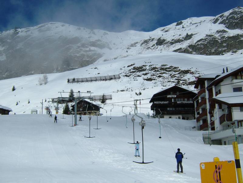 Schlepplifte Alpenrose, April 2006