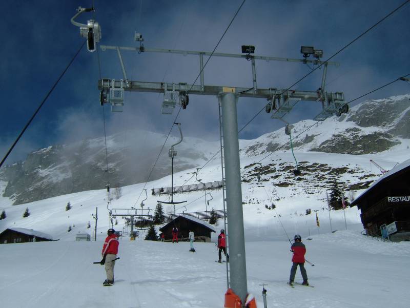 Schlepplifte Alpenrose, April 2006