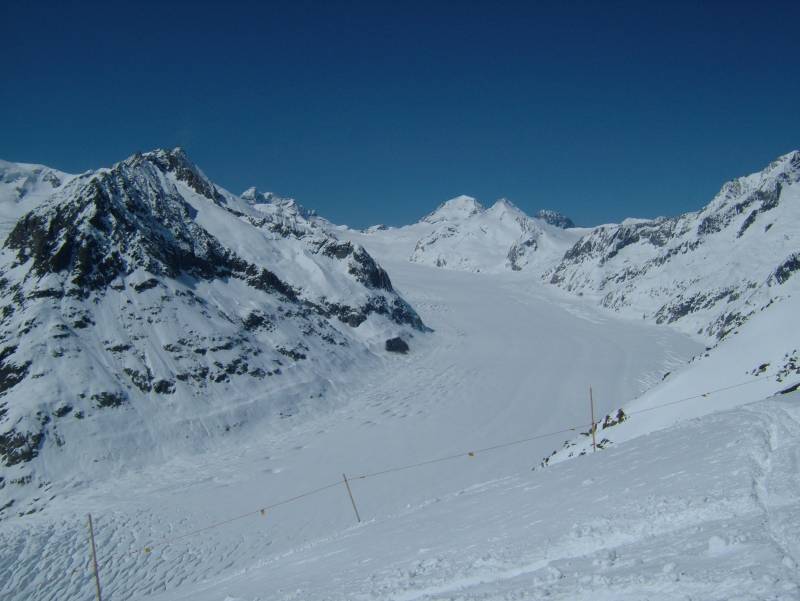 Aletschgletscher, April 2006