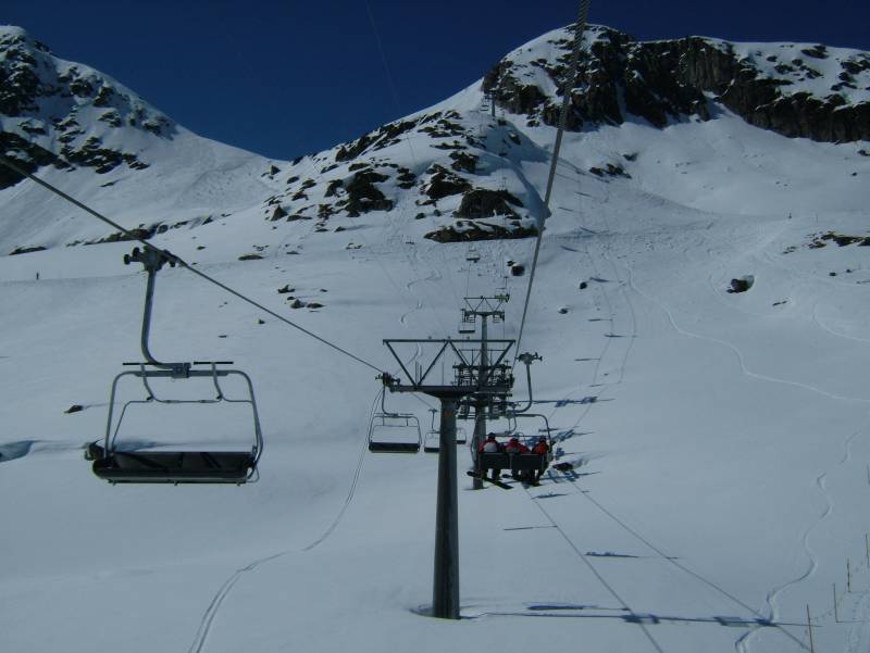 Sesselbahn Flesch, April 2006